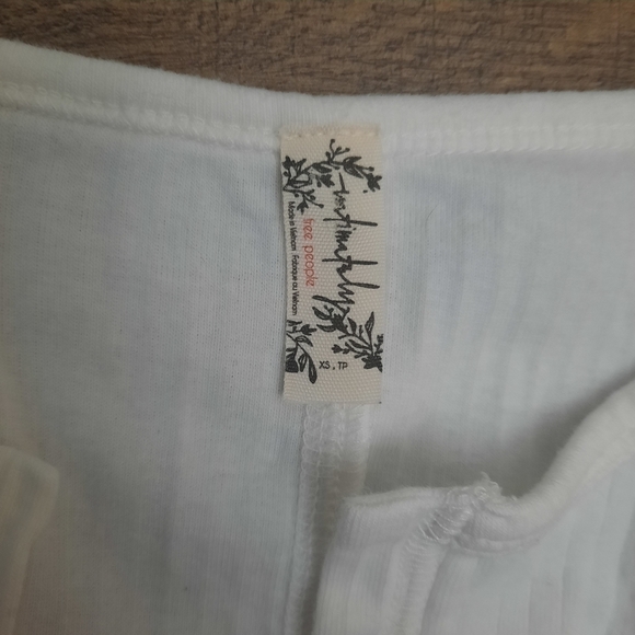 FREE PEOPLE Billie Layering Top In White - Picture 5 of 8